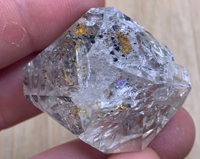 Stunning Herkimer Diamond crystal geode cluster HD05F23 SME24