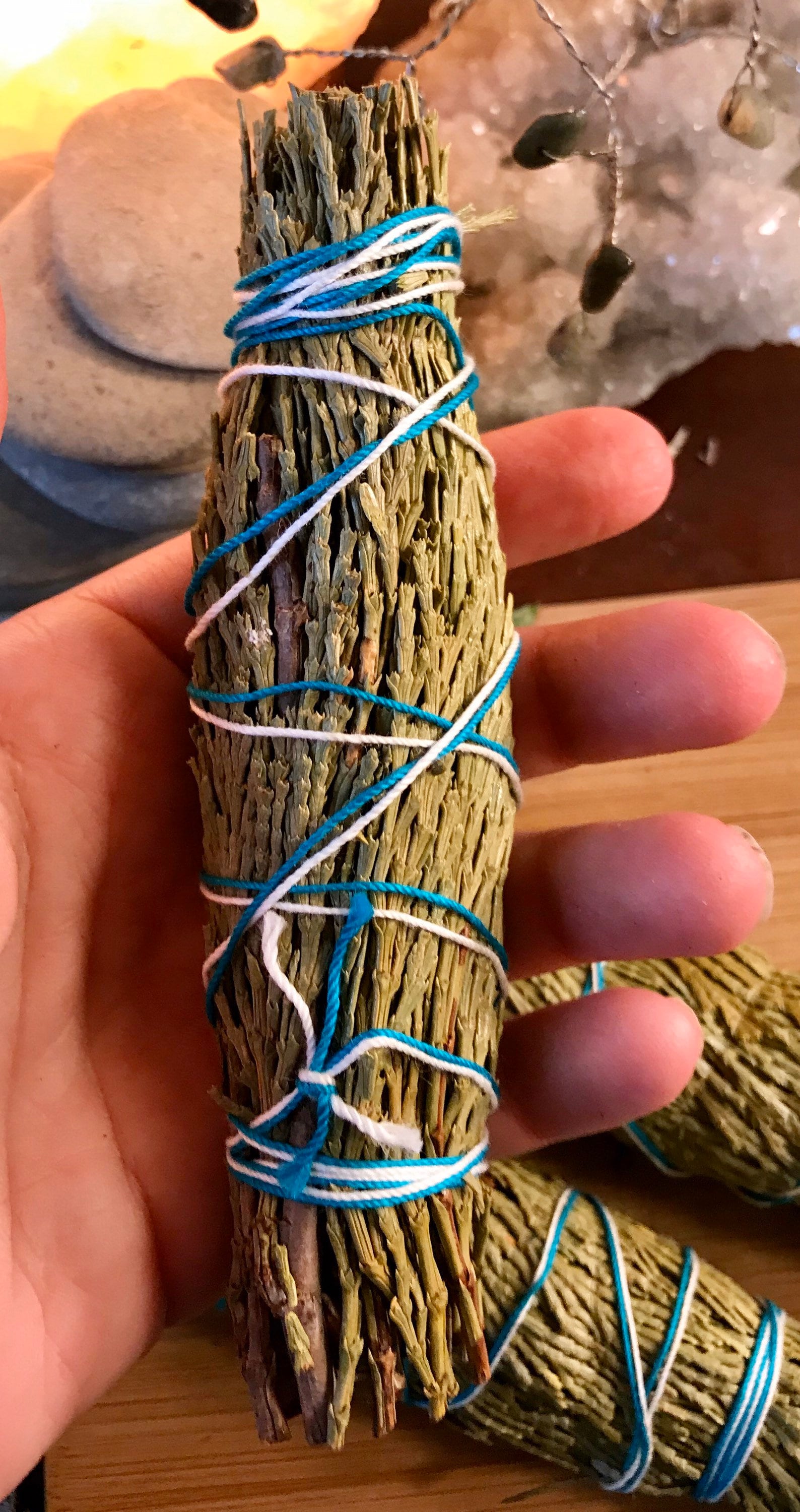 One Cedar Smudging stick smudge sacred