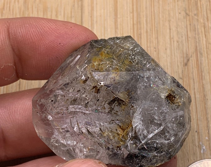 Herkimer Diamond crystal geode cluster HD01F23 SME24