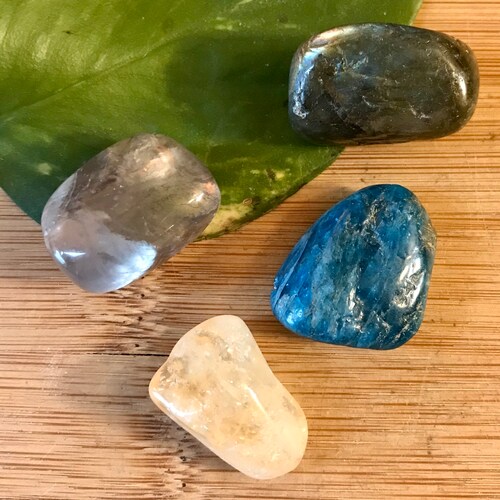 Releasing Grief Tumbled Stones Gift Bag and Note Healing Etsy