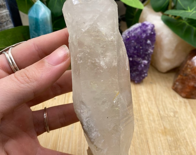 Lemurian Quartz wand Channel Point MLQP27