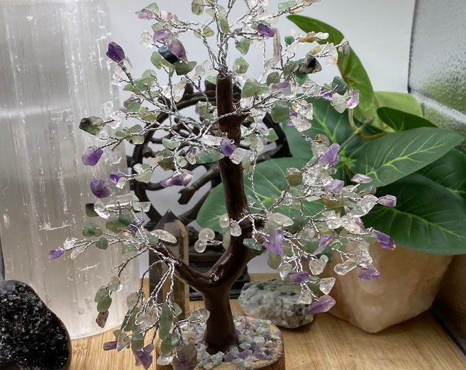 Rainbow Fluorite crystal tree MRFCT1