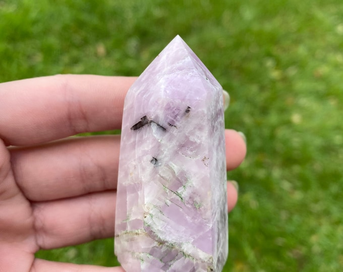 Kunzite tower point MKZT2 Flat 16