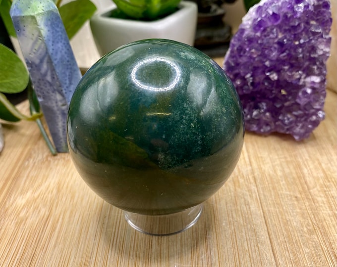 Bloodstone sphere Crystal ball BLS1 SME