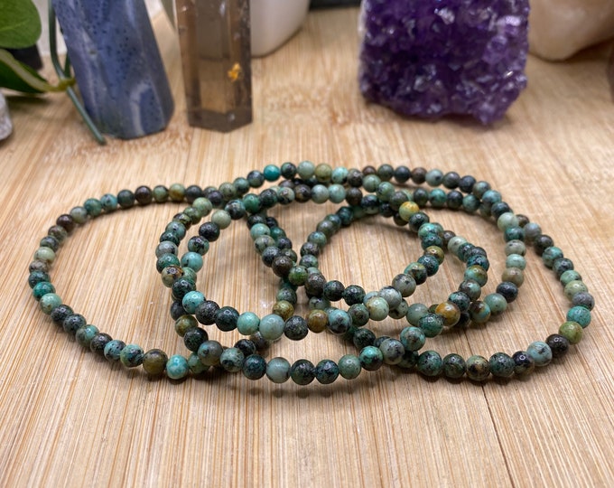 African Turquoise bead bracelet