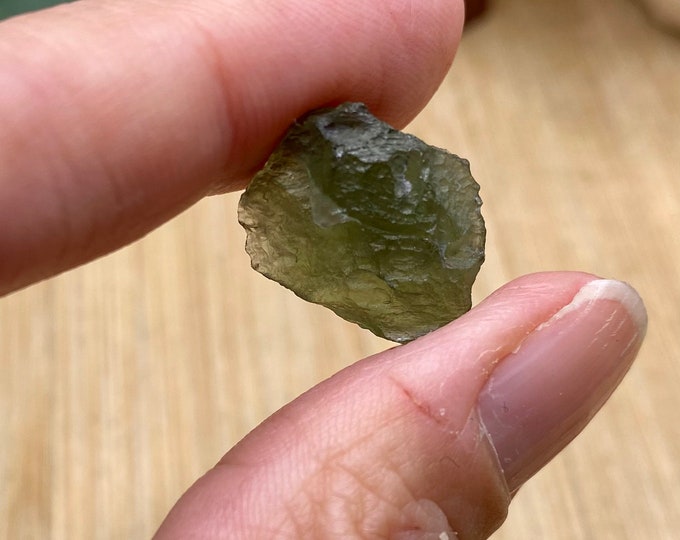 Moldavite crystal geode cluster meterorite asteroid. MOL109