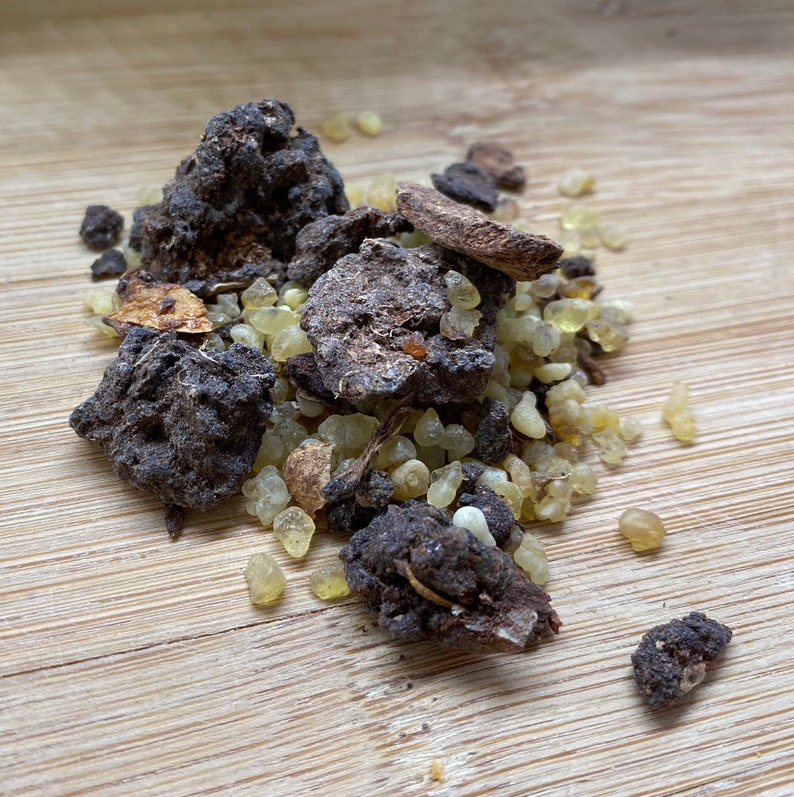 1 Ounce of Frankincense and Myrrh Resin Gum Incense Granules Etsy