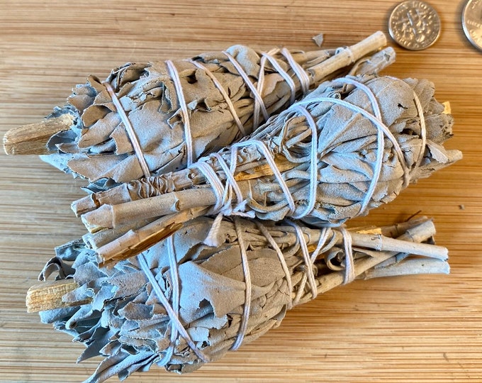 One California white sage and Palo Santo Smudging stick smudge sacred