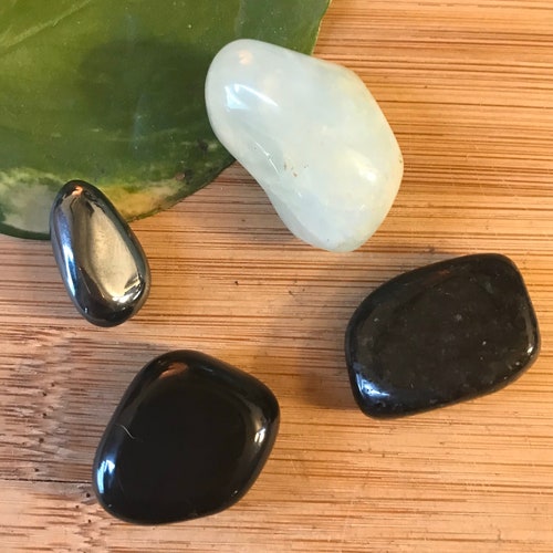 Releasing Grief Tumbled Stones Gift Bag and Note Healing Etsy