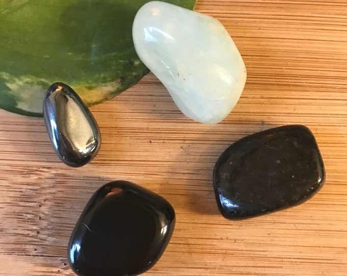 Protection Tumbled Stone Gift Bag