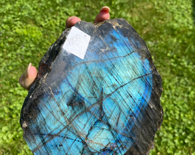 Partially Polished Labradorite MLAB17 CASE4