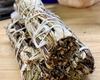 One Yerba Santa “Holy Herb”  smudging stick smudge sacred salvia