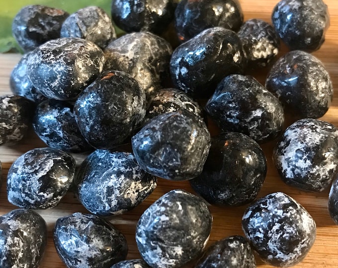 Apache Tears Stones Set with Gift Bag and Note