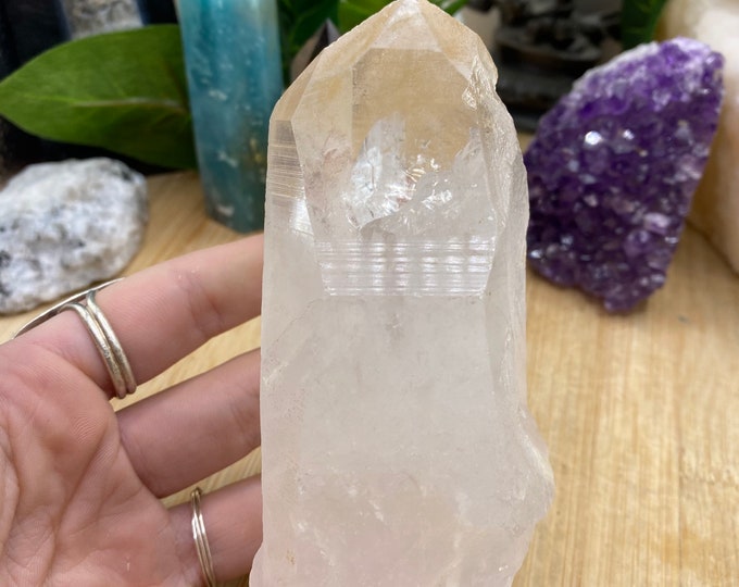 Lemurian Quartz wand Channel Point MLQP13