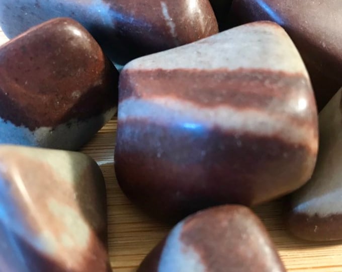 Tumbled Shiva Lingam Stone with Gift Bag and Note