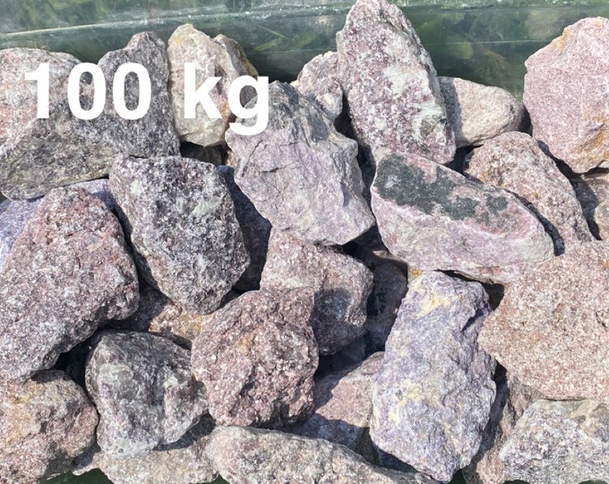 Natural Lepidolite raw Stones MLAP1