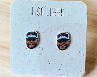 Dak Prescott Cowboys Earrings