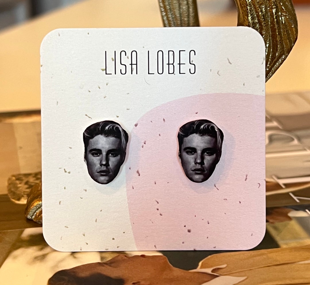 Justin Bieber Earrings - Etsy