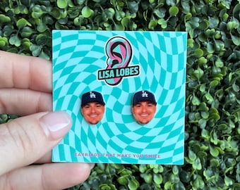 Dodger Earrings - Kike Hern@ndez