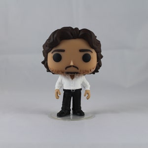 Figurine personnalisée de Pedro Pascal SAG Awards 2024 Silver