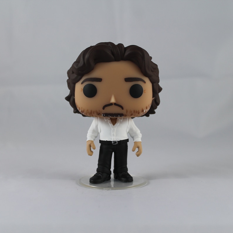 Figurine personnalisée de Pedro Pascal SAG Awards 2024 Silver