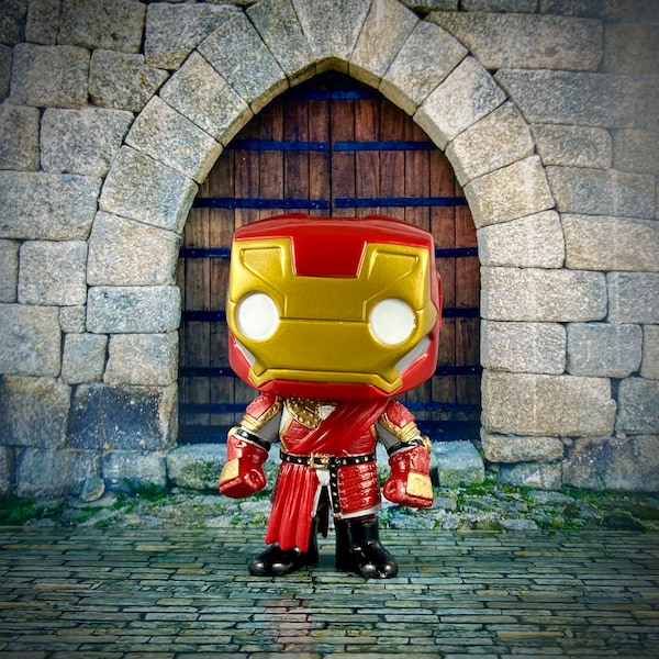 Custom Figure of Medieval Iron Man