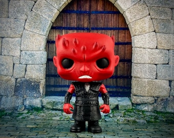 Custom Figure of Medieval Red Skull