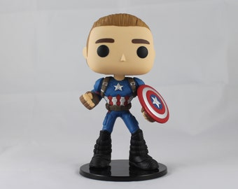 Custom Figure Captain America: Civil War's Unmasked Captain America (Steve Rogers)