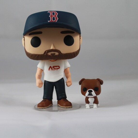 Custom Funko Pop of Chris Evans with 