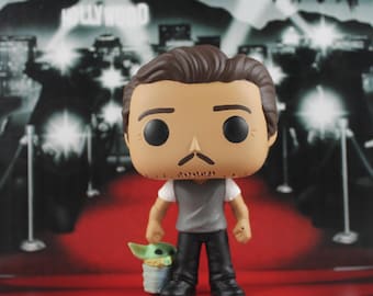 Custom Figure of Pedro Pascal (Mandalorian and Grogu Promo)