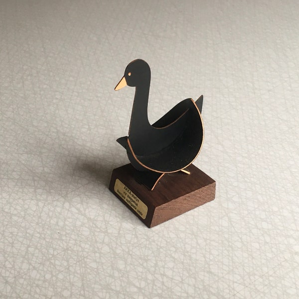 Mid century Akka ornament / Nils Holgersson/ Selma Lagerlöf / Smygehuk / Goose