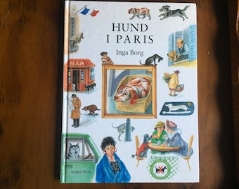 Dogs of Paris / Hund i Paris by Inga Borg // Inga Borg / Plupp author