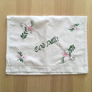 Custodia per pigiama svedese vintage / God natt / Custodia per pigiama