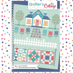 Quilters Cottage Book by Lori Holt. Of Bee in my Bonnet Company. Quilters Cottage Quilt / Patchwork and other projects inc tablerunner