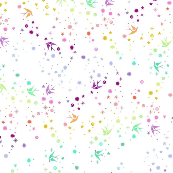 True Colours Fairy Dust Day Dream - Tula Pink - PER QUARTER METRE True Colours Fairy Dust Day Dream - Tula Pink - PER QUARTER METRE