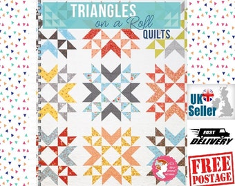 6" Half Square Triangle Paper, Triangles on a Roll #H600. From Its Sew ...