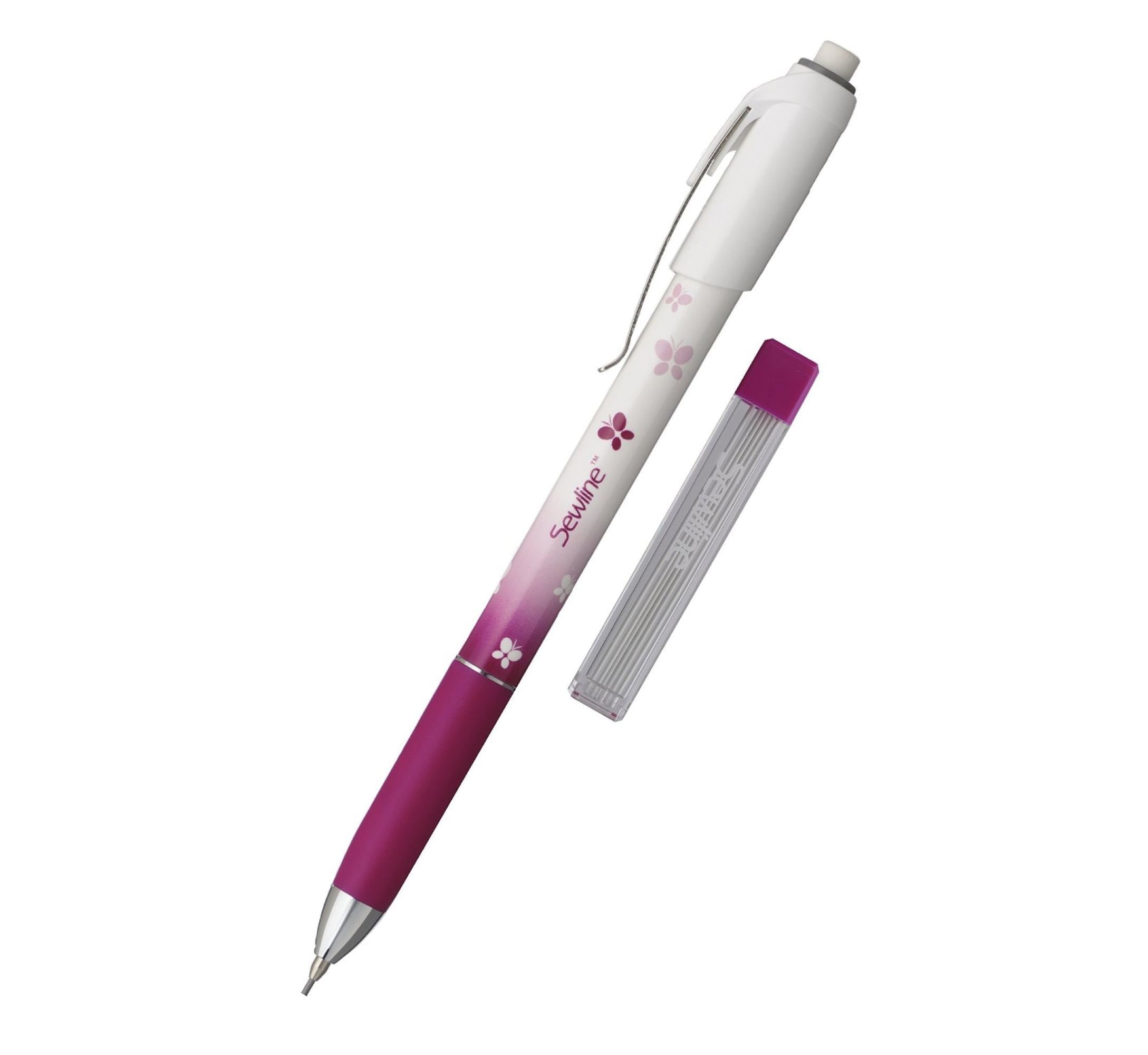  Sewline Fabric Mechanical Pencil Pink, : Office Products