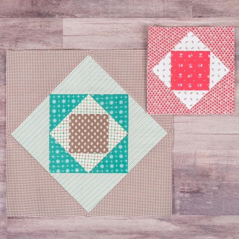 6 Economy Quilt Block Foundation Paper From Lori Holt of Etsy