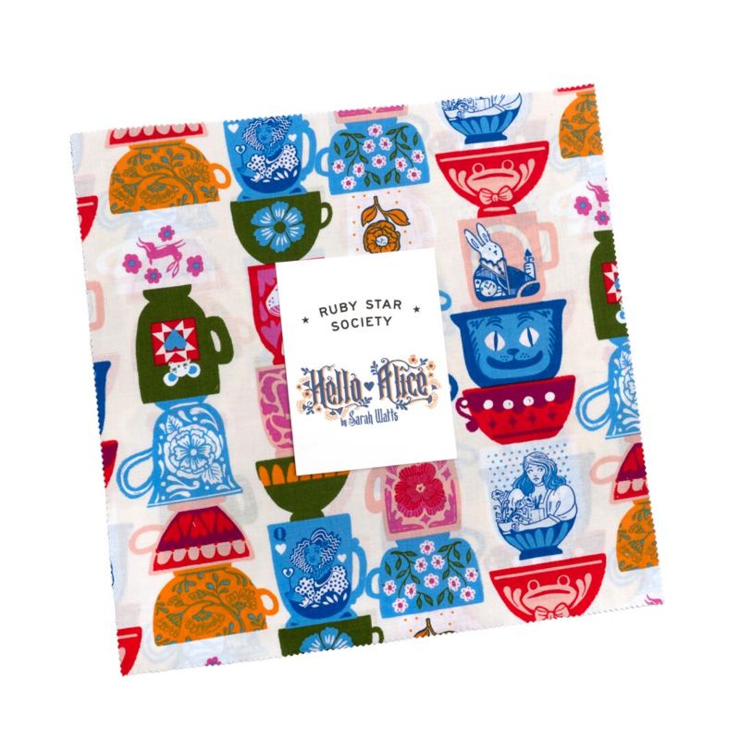 Ruby Star Layer Cake Hello Alice by Sarah Watts , Contains 42 Pieces ...