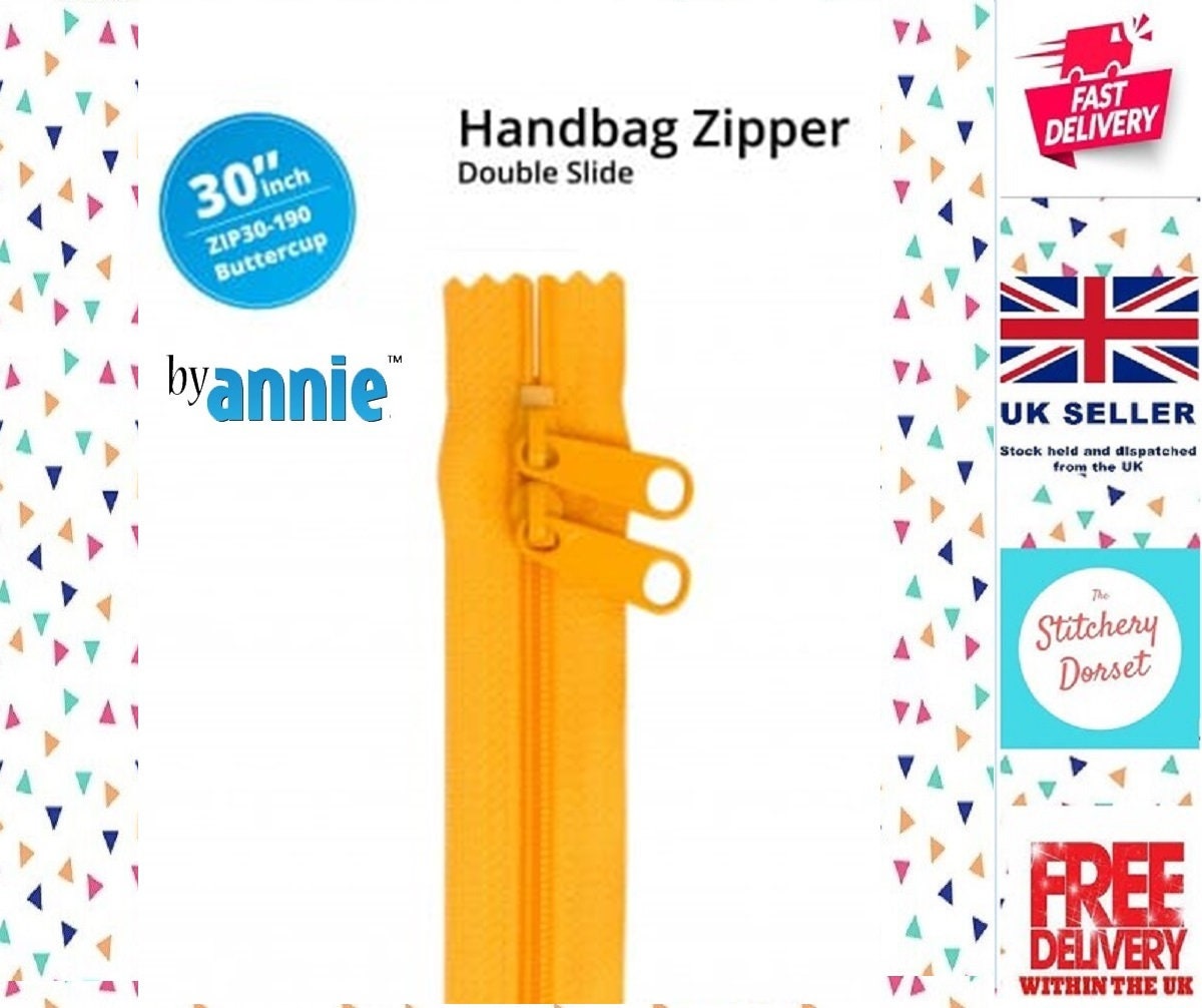 Handbag Zipper 30in Buttercup Handbag Zipper 30in Buttercup
