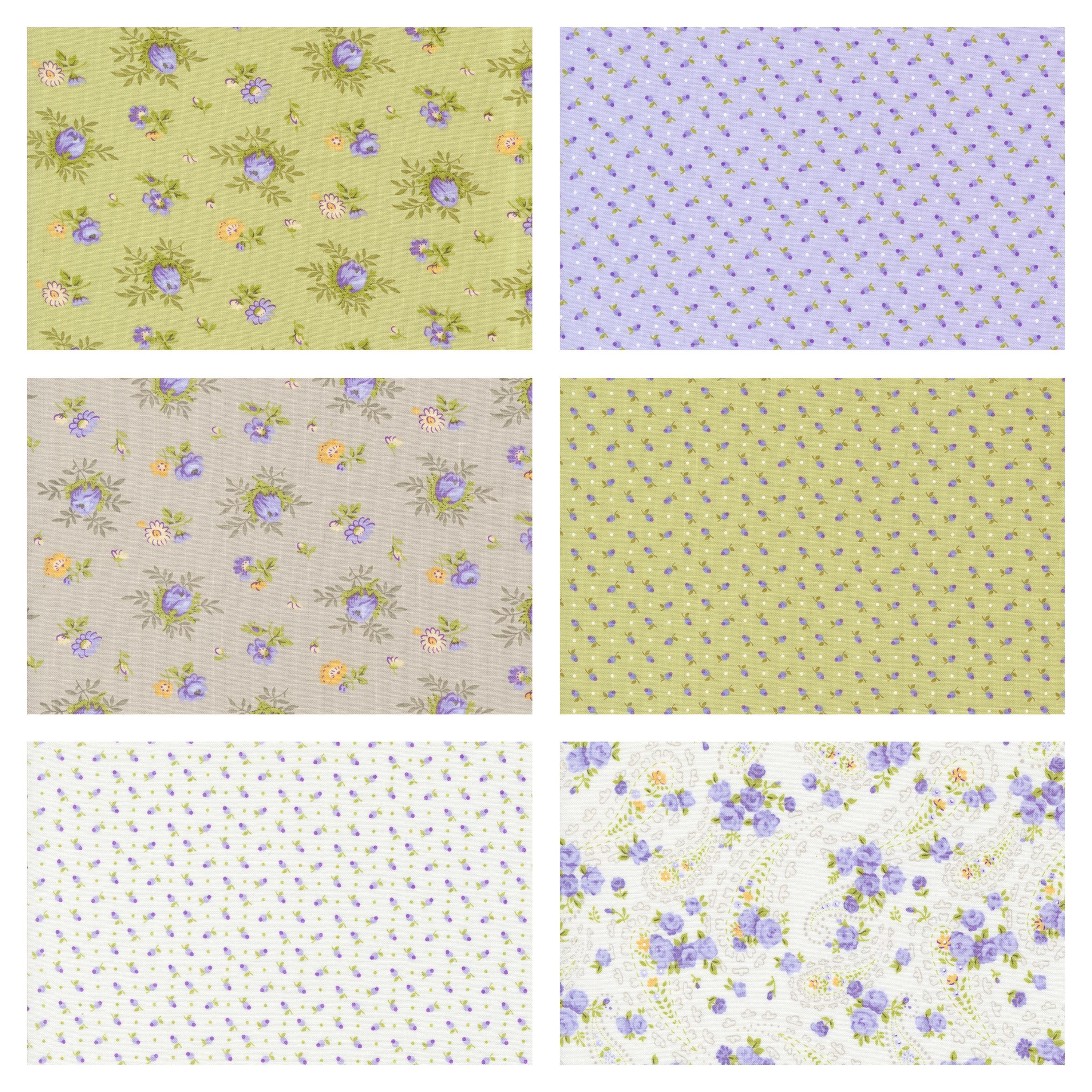 MODA Charm Pack Georgia by Brenda Riddle Contains 42 Pieces Measuring 5 ...
