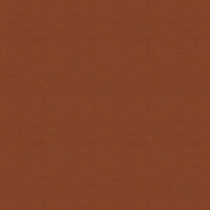 Puede incluir: Una tela lisa y texturizada en un tono cálido y terroso. El color es un marrón rojizo intenso, que recuerda a la terracota o al siena tostado. La superficie tiene una apariencia sutil y tejida, lo que sugiere un material de fibra natural.