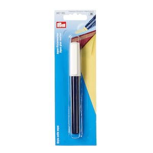 Prym Aqua Glue Marker 987 185. Refillable. Temporary Adhesion, Non Toxic. The colour disappears when when glue is dry. Sewing Tool