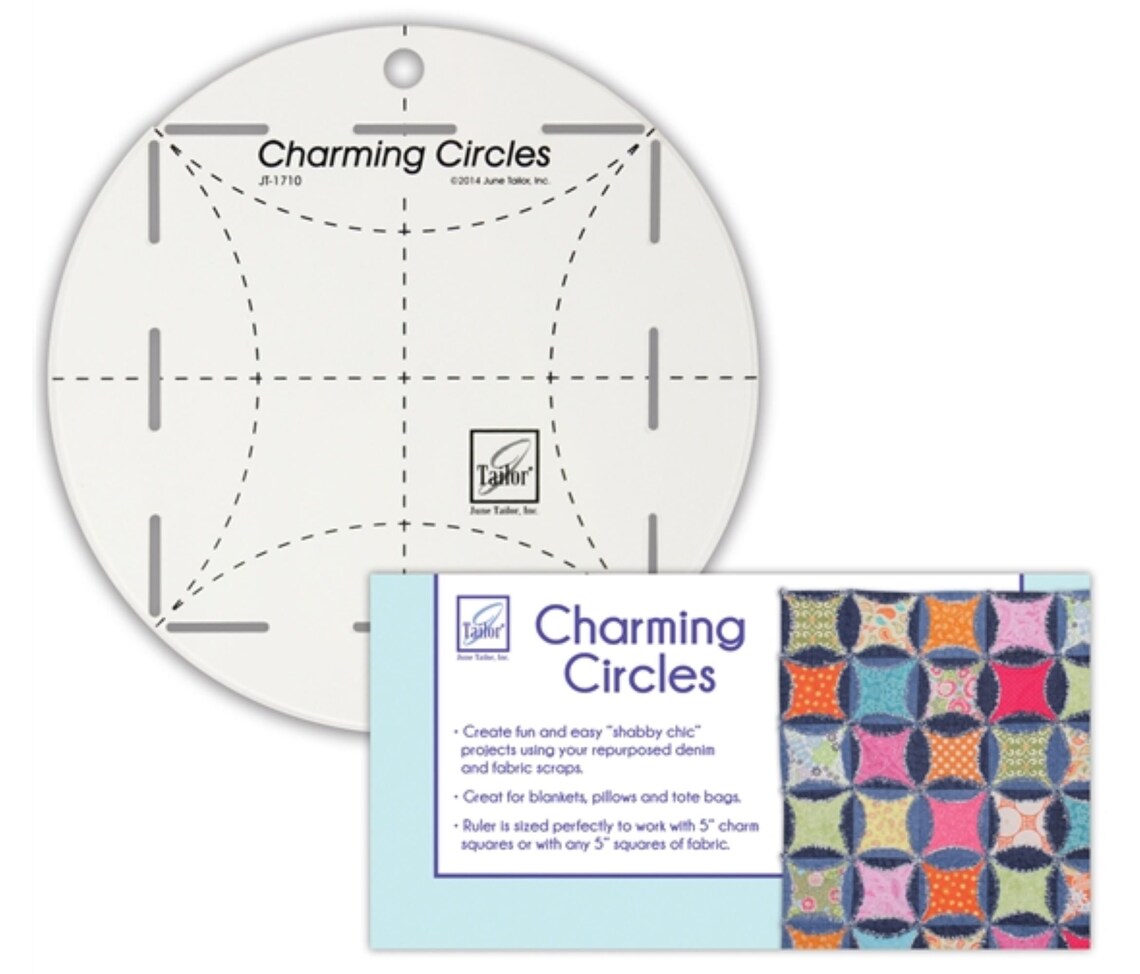 June Tailor 'charming Circles' Quilting Ruler. Create Etsy UK