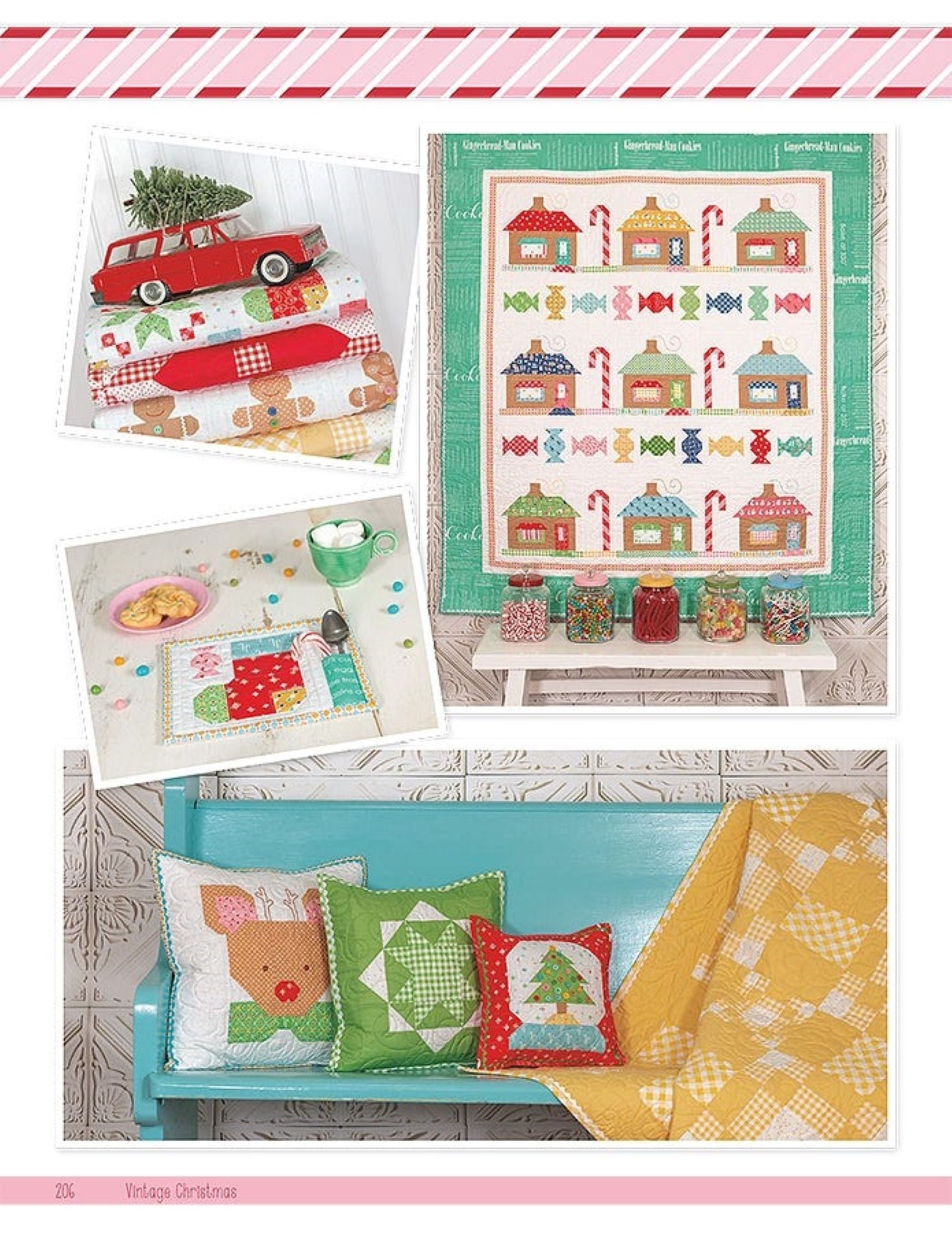 Vintage Christmas Quilt Book by Lori Holt of Bee in My Etsy