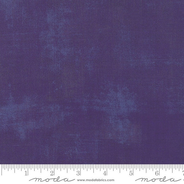 MODA Grunge, 30150 295 Violet. BasicGrey, Basics, Tissu de fond. 100% Coton. 115 cm, 44 pouces de large tissu en coton matelassé de qualité supérieure