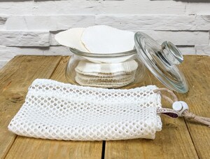 Lot De 20 Disques Démaquillants Réutilisables En Bambou - Lavables, Doux, Avec Sac De Lavage, Zéro Déchet