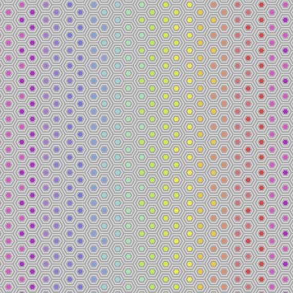 True Colours Hexy Dove - Tula Pink - PER QUARTER METRE True Colours Hexy Dove - Tula Pink - PER QUARTER METRE