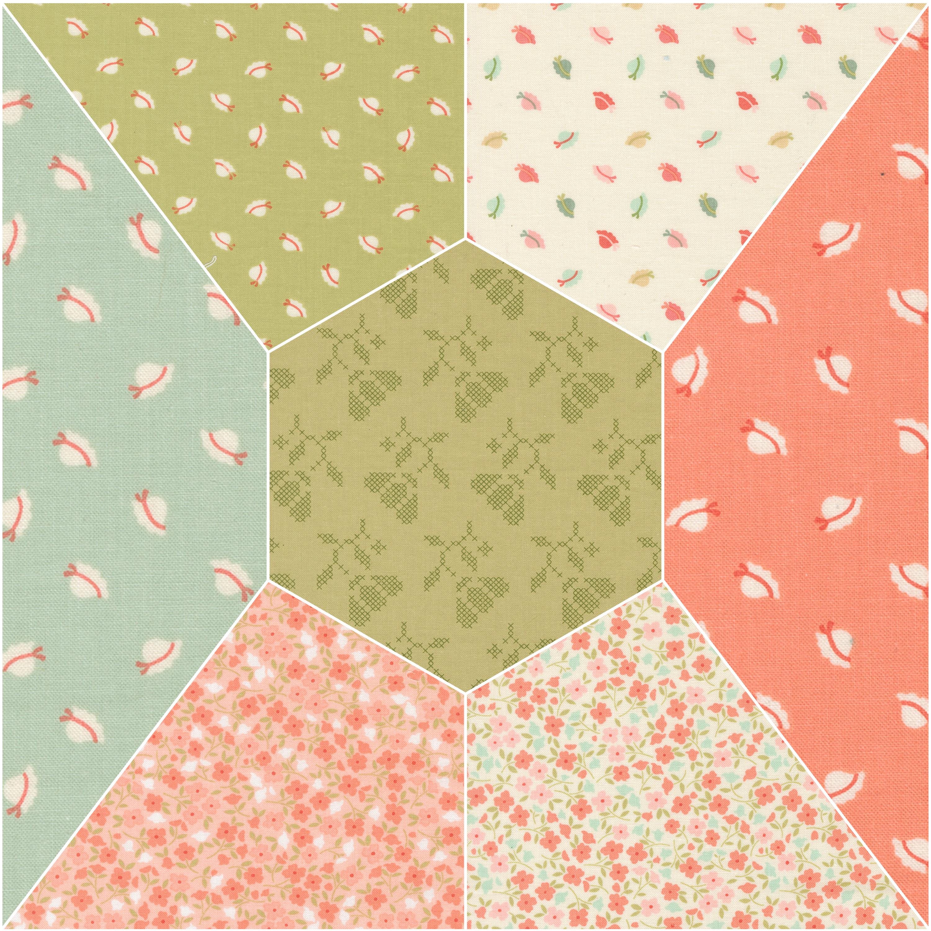 MODA Charm Pack Sunbonnet by Heather Briggs of My Sew Quilty Life ...
