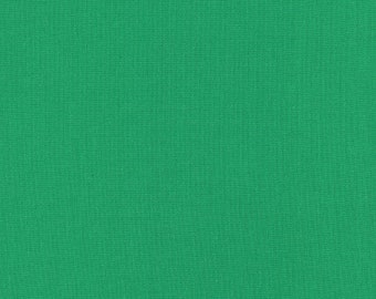 Organic Cotton Fabric, 'Shamrock from Cirrus Solids ' Cloud9 Quilters Cotton, Free UK Postage, Modern Organic Cotton, Cloud Nine